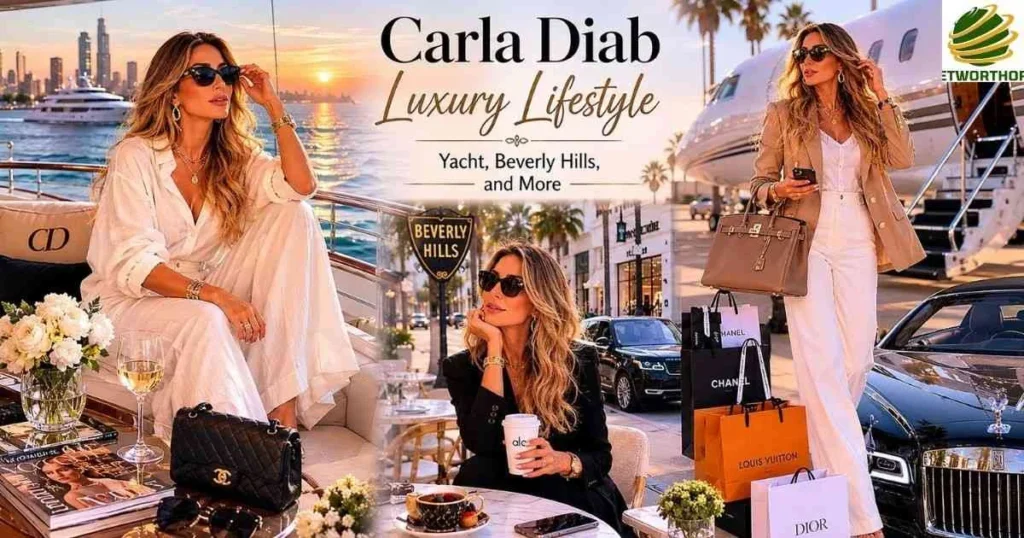 Carla Diab Luxury Lifestyle — Yacht, Beverly Hills, and More