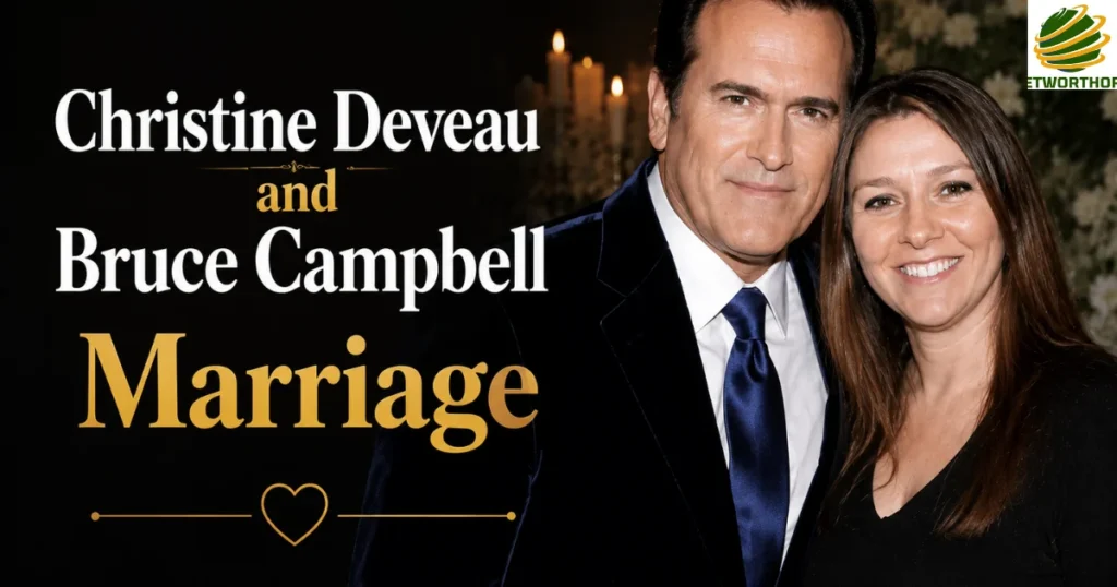 Christine Deveau and Bruce Campbell Marriage