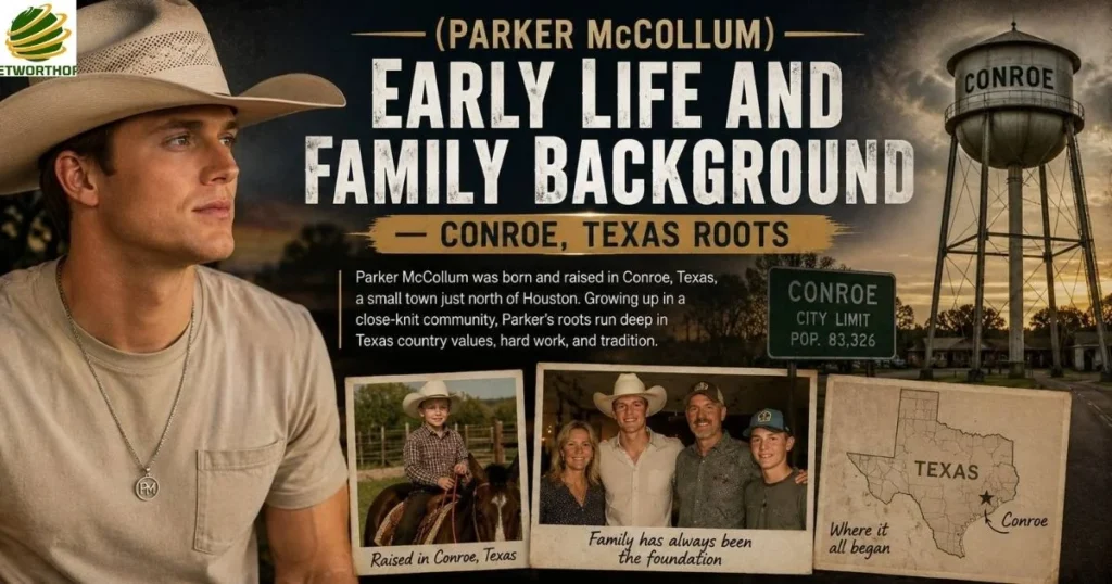 Early Life and Family Background — Conroe, Texas Roots