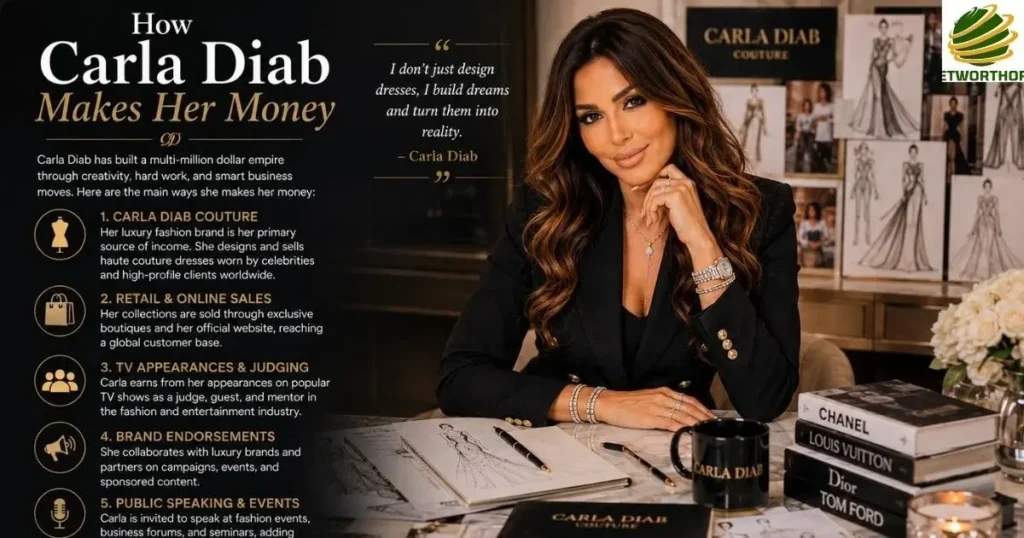 How Carla Diab Makes Her Money