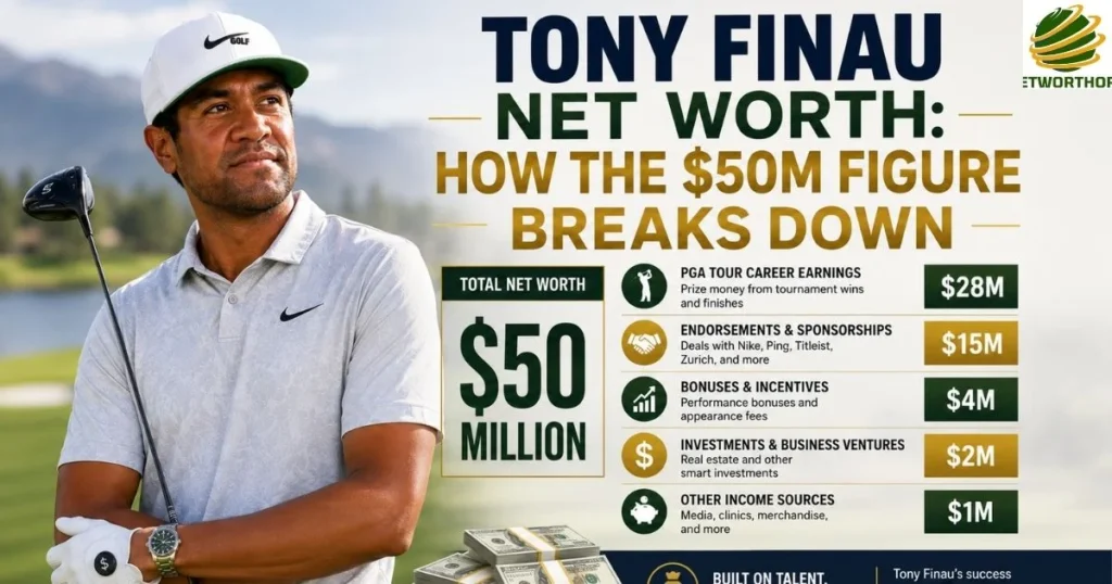 Tony Finau Net Worth: How the $50M Figure Breaks Down