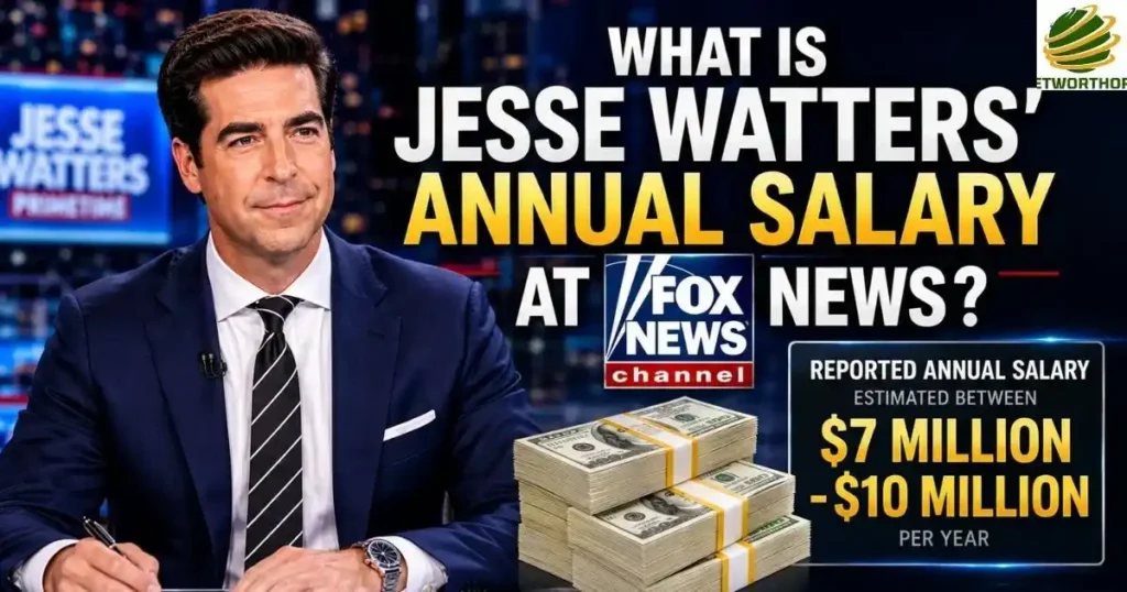 What Is Jesse Watters' Annual Salary at Fox News?