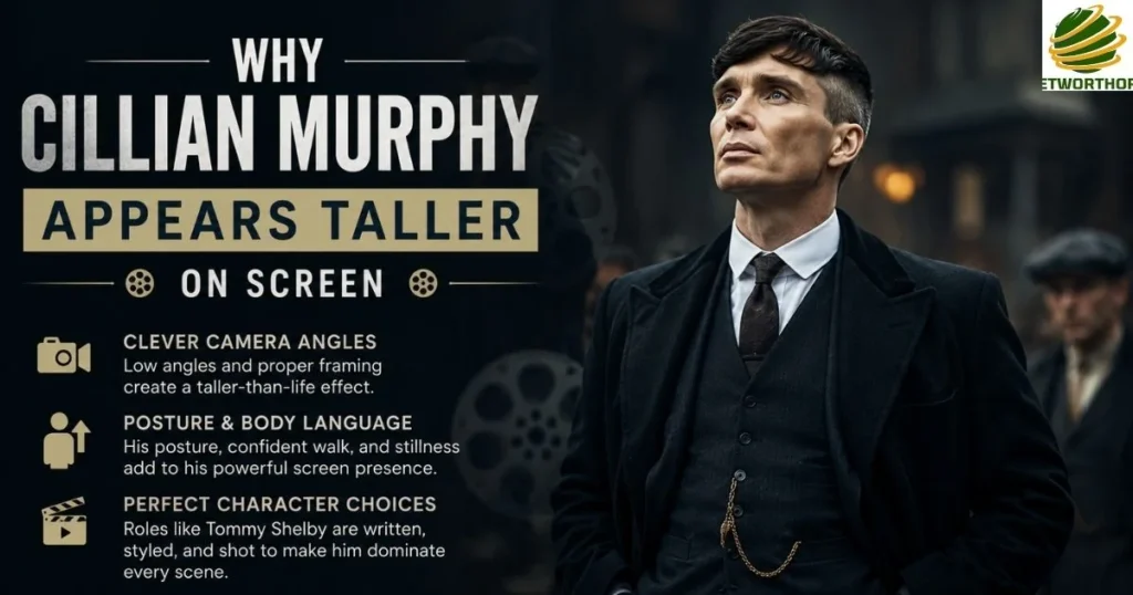 Why Cillian Murphy Appears Taller on Screen