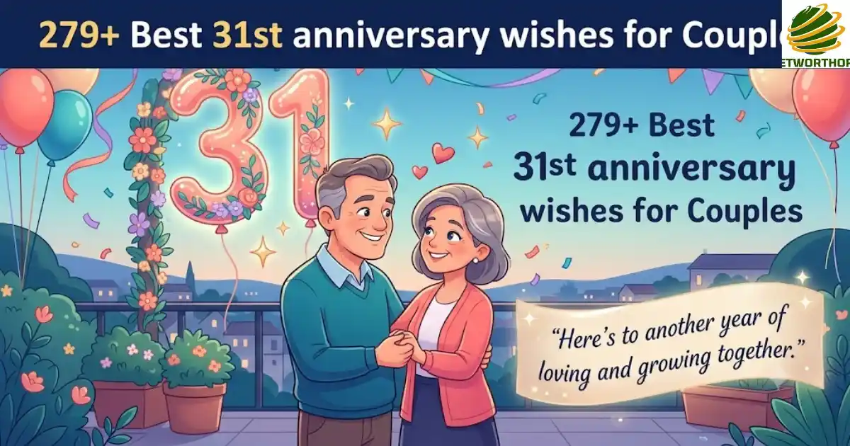 279+ Best 31st anniversary wishes for Couples