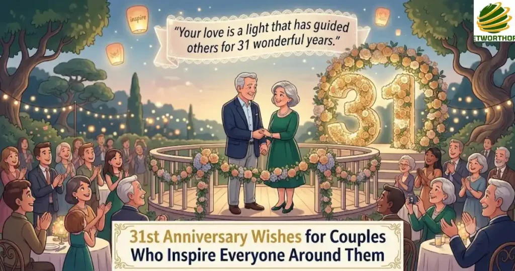 31st Anniversary Wishes for Couples Who Inspire Everyone Around Them