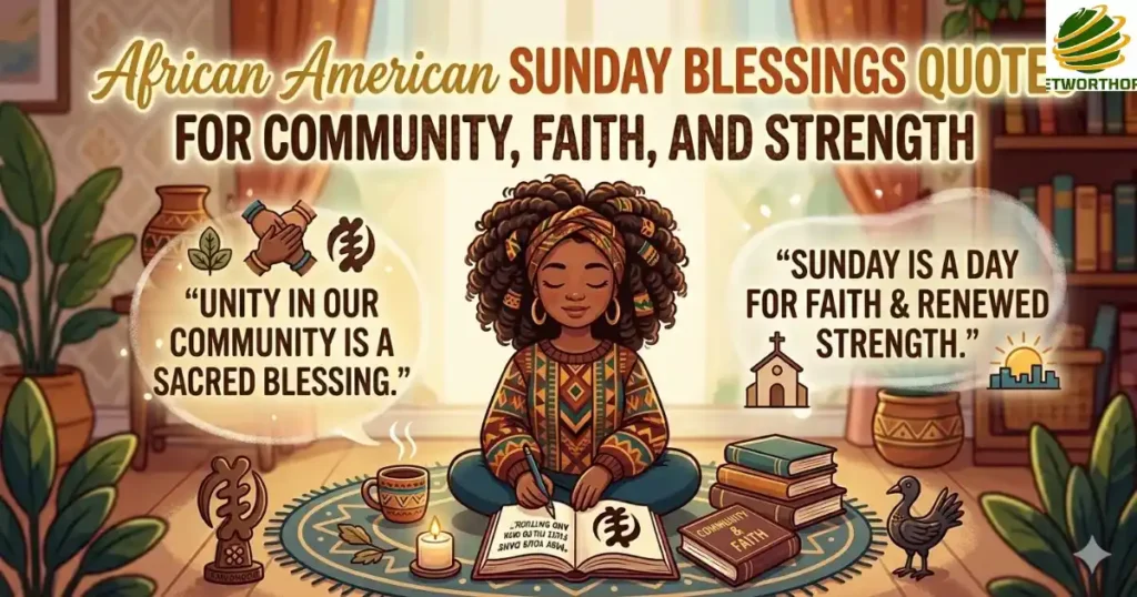 African American Sunday Blessings Quotes for Community, Faith, and Strength