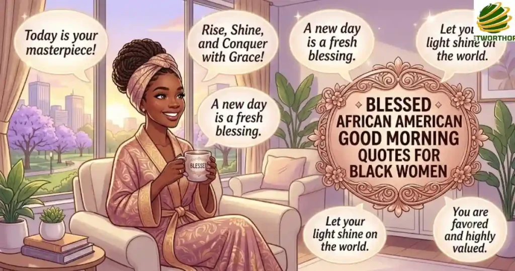 Blessed African American Good Morning Quotes for Black Women