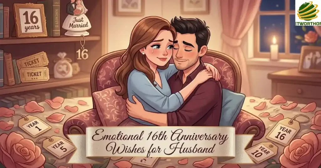 Emotional 16th Anniversary Wishes for Husband