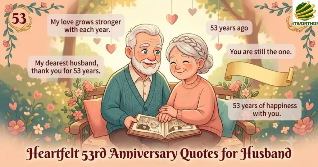 Heartfelt 53rd Anniversary Quotes for Husband