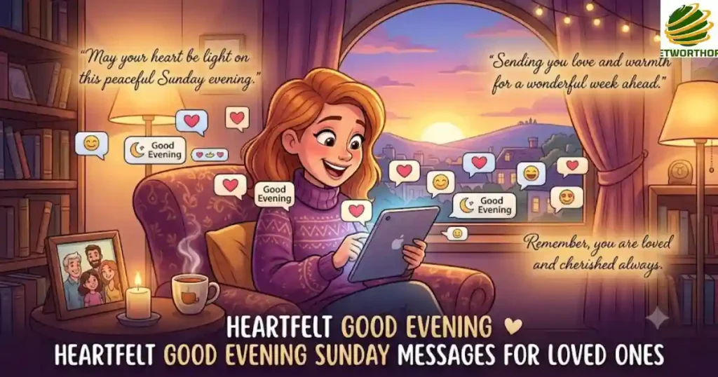 Heartfelt Good Evening Sunday Messages for Loved Ones