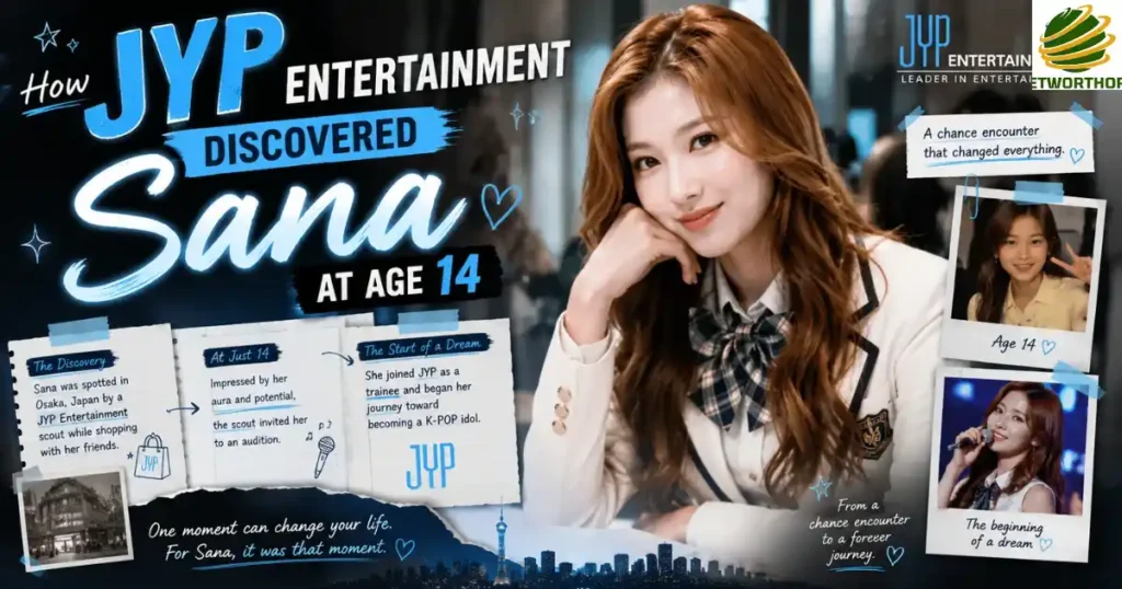 How JYP Entertainment Discovered Sana at Age 14