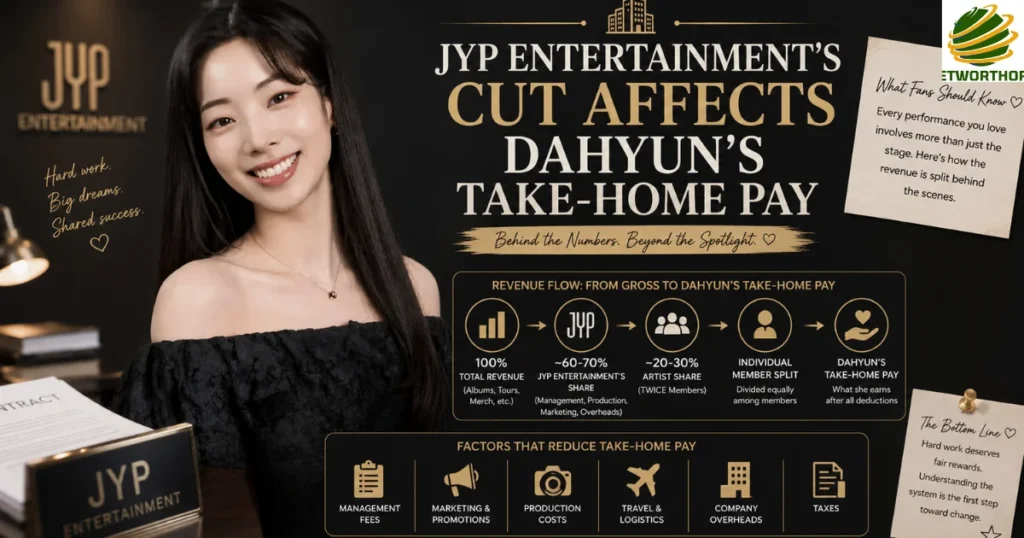 How JYP Entertainment's Cut Affects Dahyun's Take-Home Pay