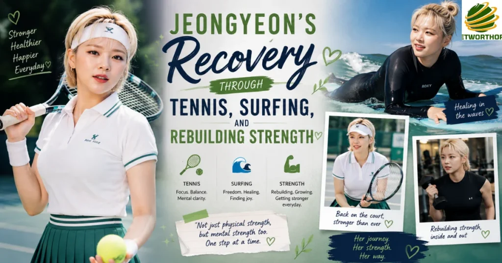 Jeongyeon's Recovery Through Tennis, Surfing, and Rebuilding Strength
