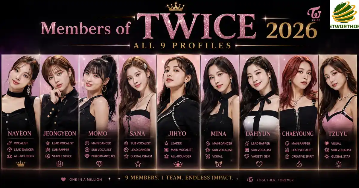 Members of TWICE 2026: All 9 Profiles