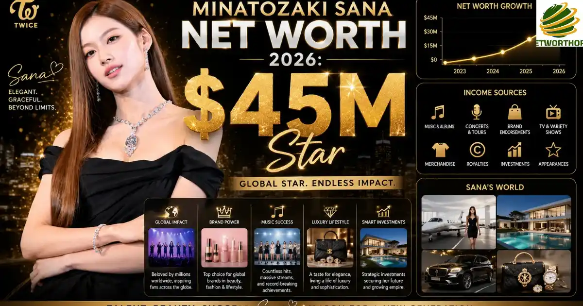 Minatozaki Sana Net Worth 2026: $45M Star
