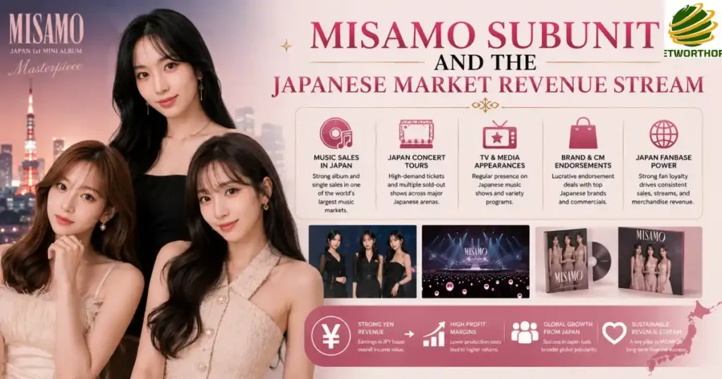 MISAMO Subunit and the Japanese Market Revenue Stream
