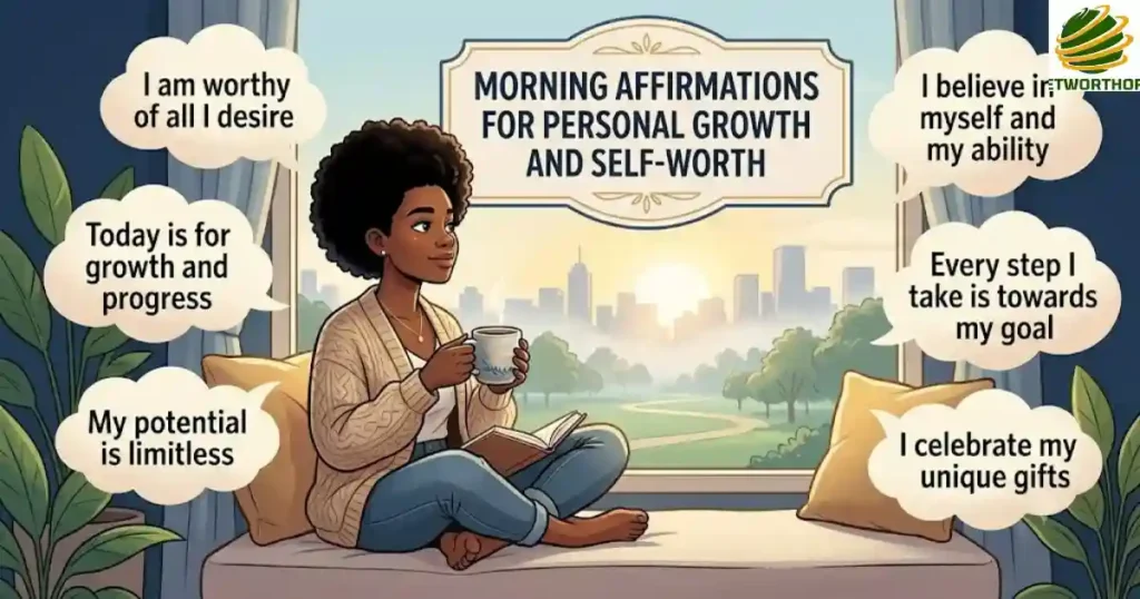 Morning Affirmations for Personal Growth and Self-Worth