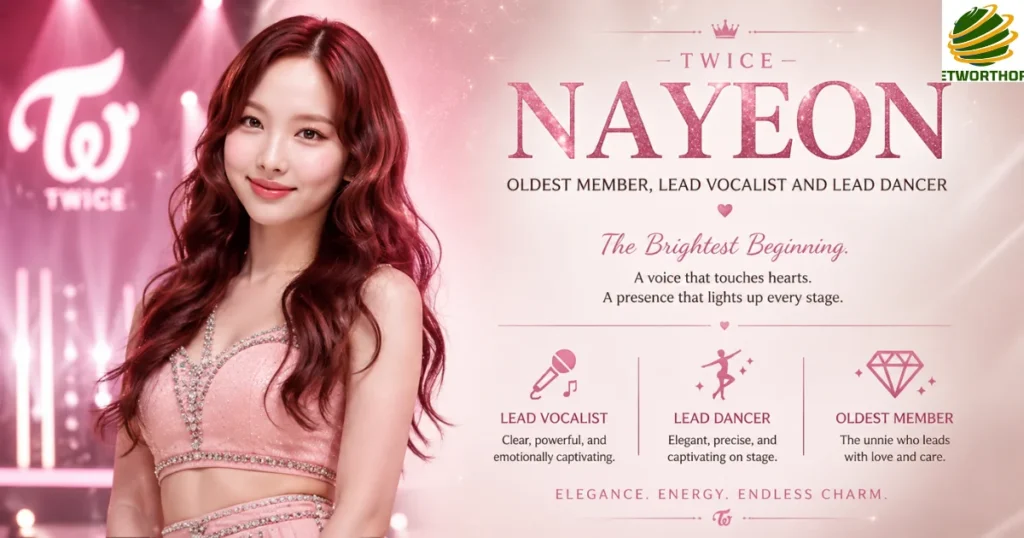 Nayeon — Oldest Member, Lead Vocalist and Lead Dancer