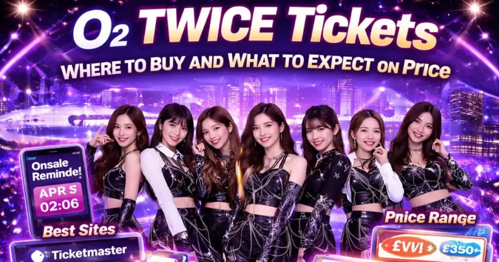 O2 TWICE Tickets – Where to Buy and What to Expect on Price