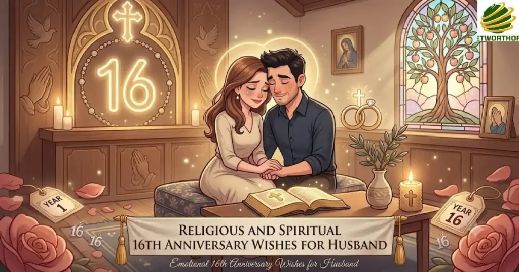Religious and Spiritual 16th Anniversary Wishes for Husband