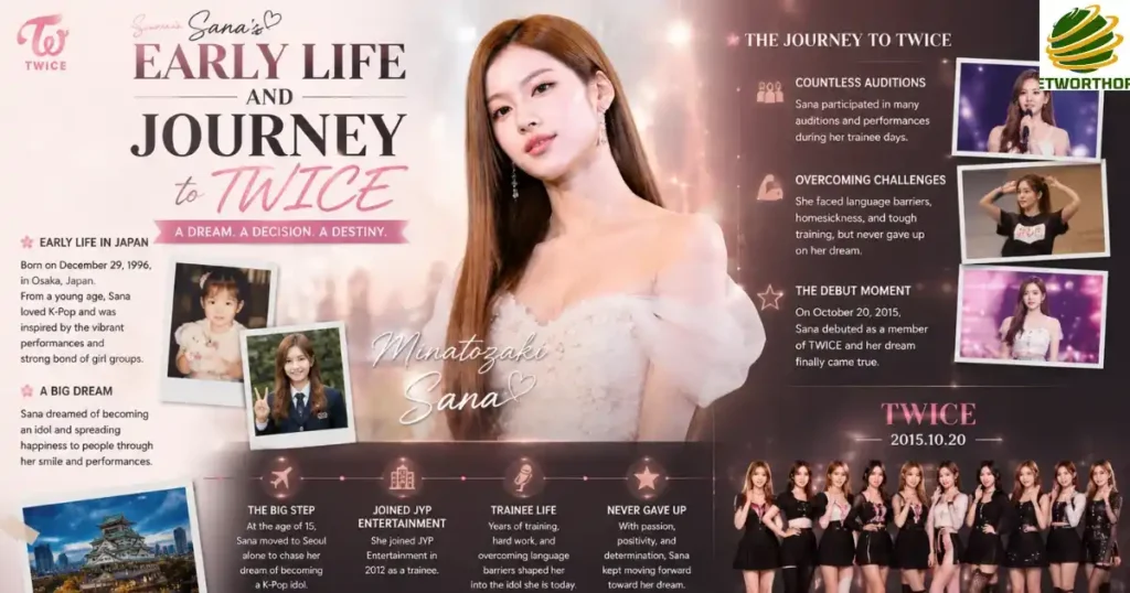 Sana's Early Life and Journey to TWICE
