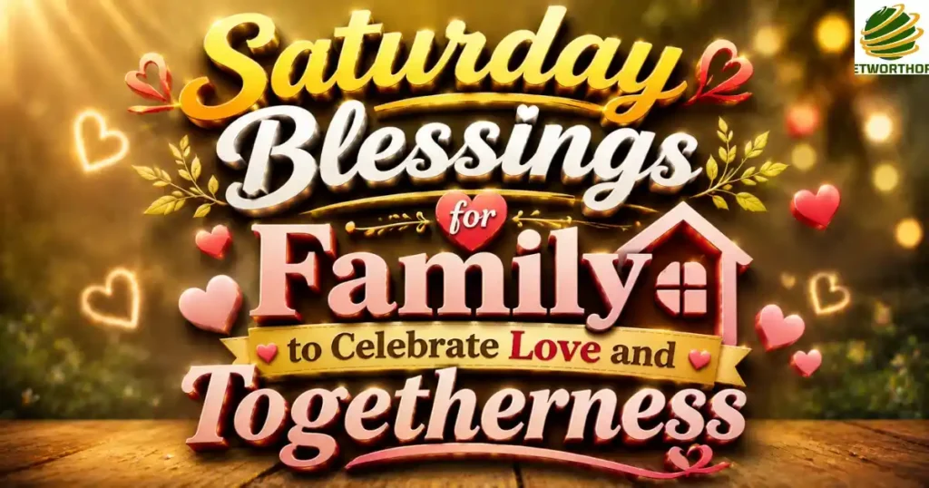 Saturday Blessings for Family to Celebrate Love and Togetherness