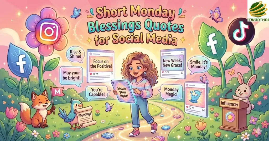 Short Monday Blessings Quotes for Social Media