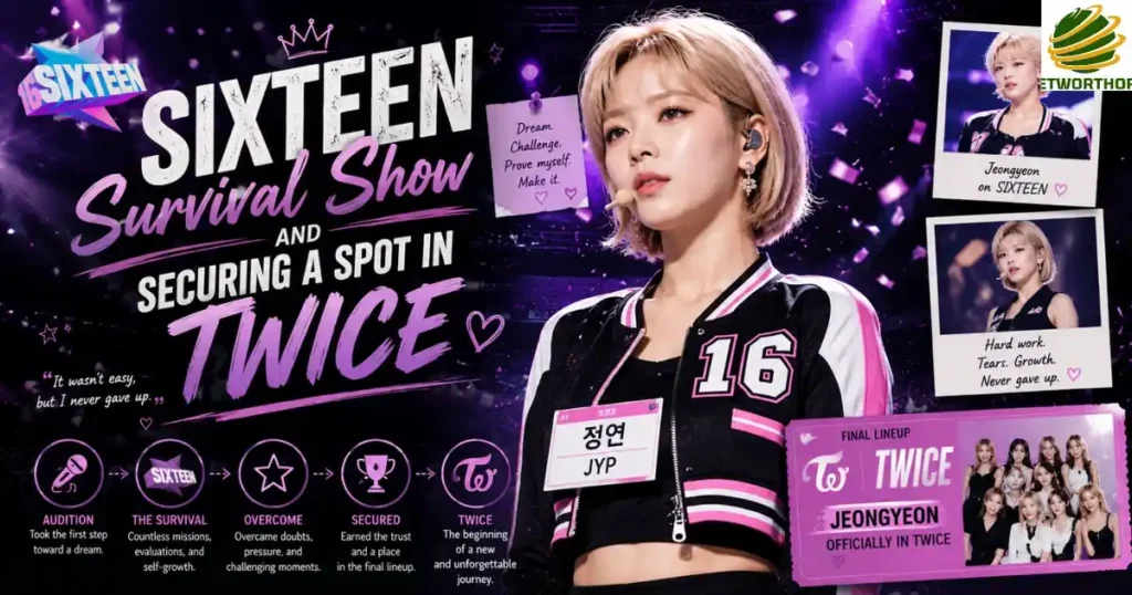 Sixteen Survival Show and Securing a Spot in TWICE