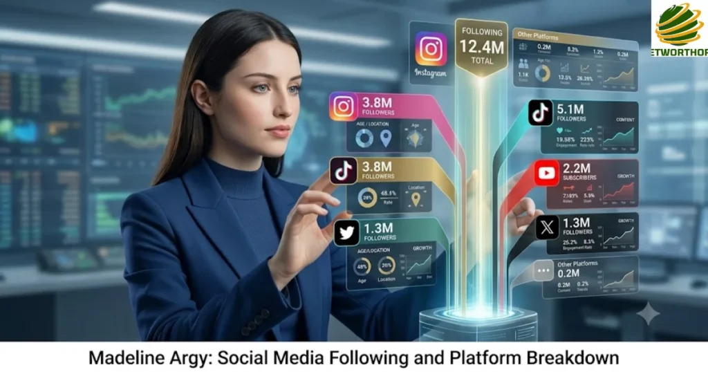 Social Media Following and Platform Breakdown