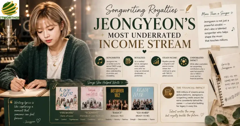 Songwriting Royalties — Jeongyeon's Most Underrated Income Stream