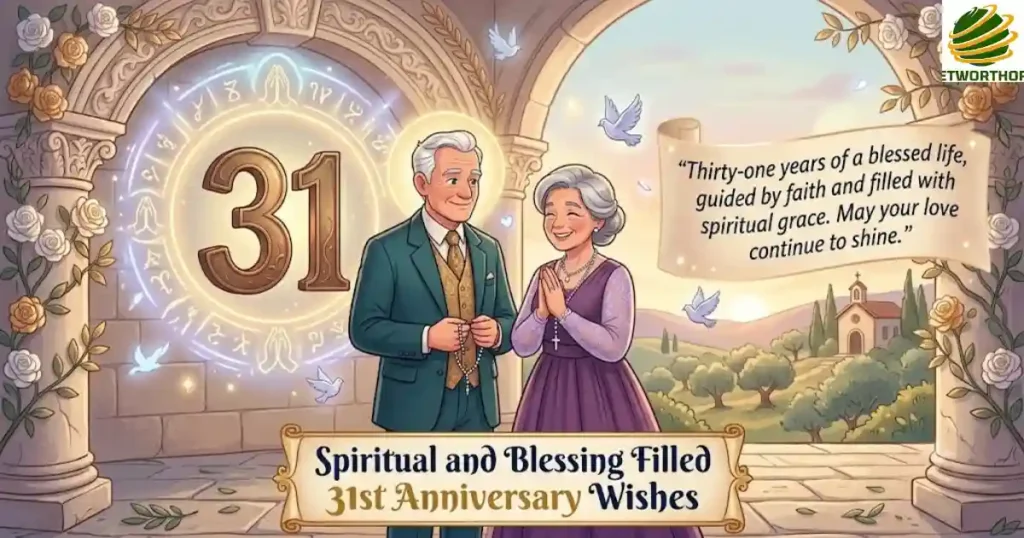 Spiritual and Blessing Filled 31st Anniversary Wishes