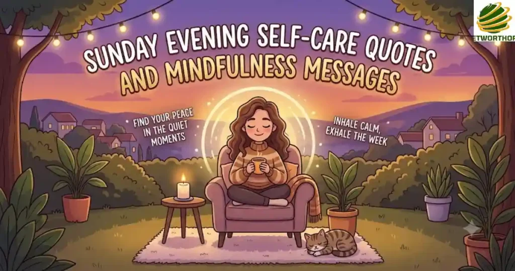 Sunday Evening Self-Care Quotes and Mindfulness Messages