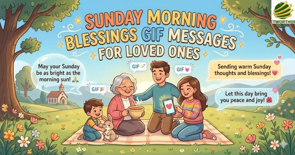 Sunday Morning Blessings GIF Messages for Loved Ones