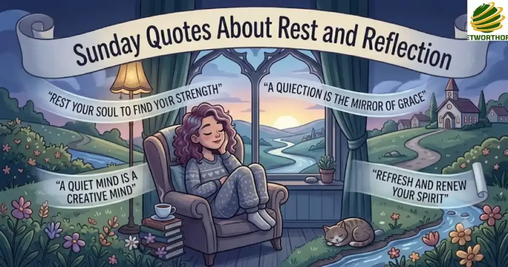 Sunday Quotes About Rest and Reflection