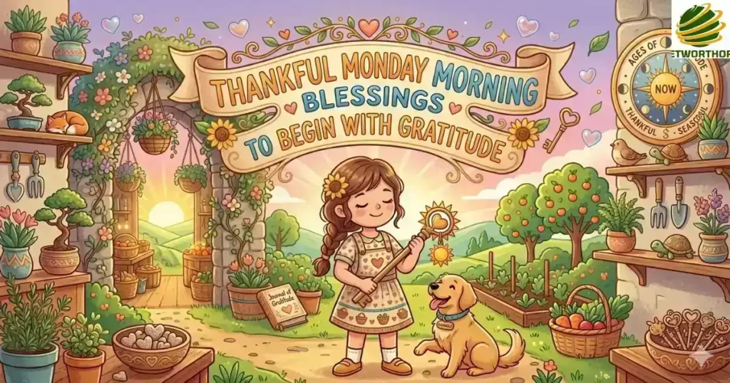 Thankful Monday Morning Blessings to Begin with Gratitude