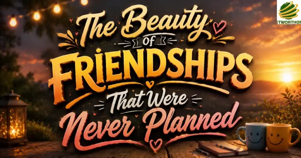 The Beauty of Friendships That Were Never Planned