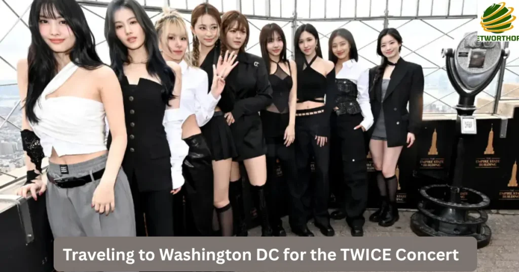 Traveling to Washington DC for the TWICE Concert