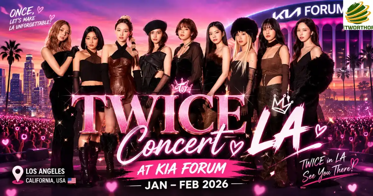TWICE Concert LA At Kia Forum Jan–Feb 2026