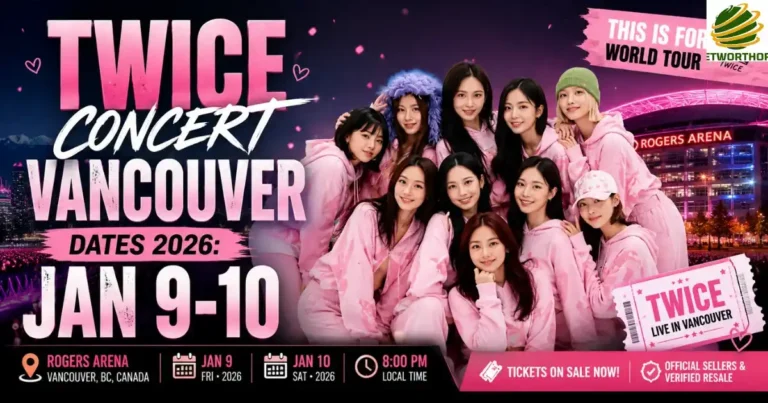 Twice Concert Vancouver Dates 2026: Jan 9-10