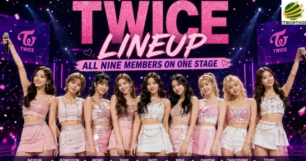 TWICE Lineup – All Nine Members on One Stage