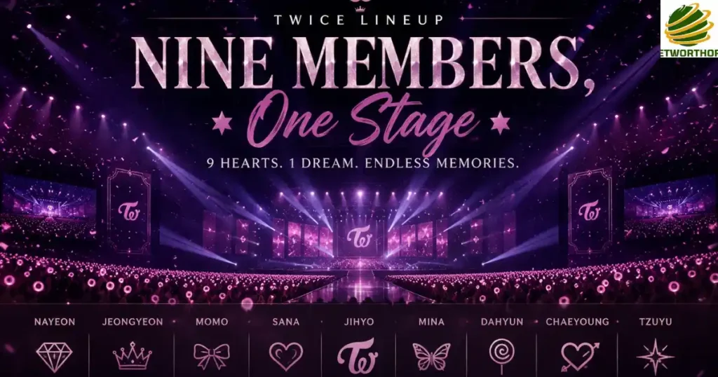 TWICE Lineup — Nine Members, One Stage
