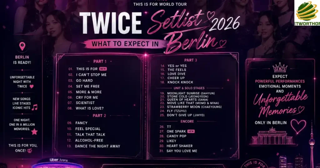 TWICE Setlist 2026 – What to Expect in Berlin