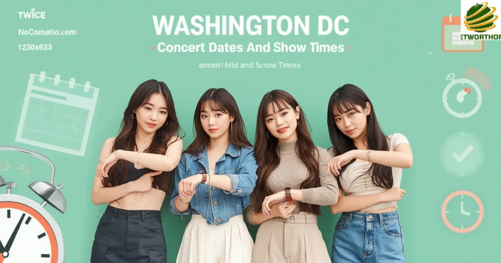 TWICE Washington DC Concert Dates and Show Times