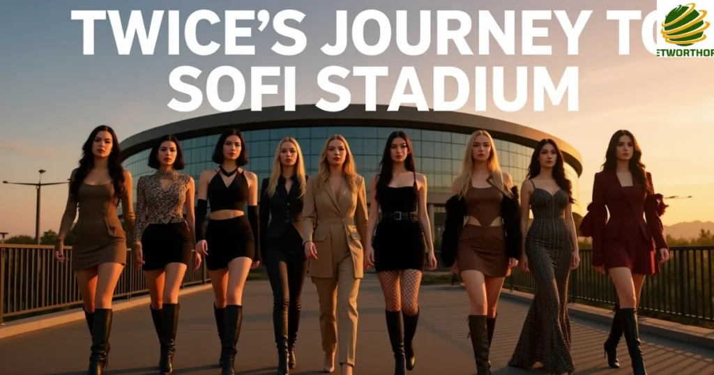 TWICE's Journey to SoFi Stadium