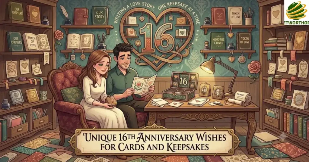 Unique 16th Anniversary Wishes for Cards and Keepsakes