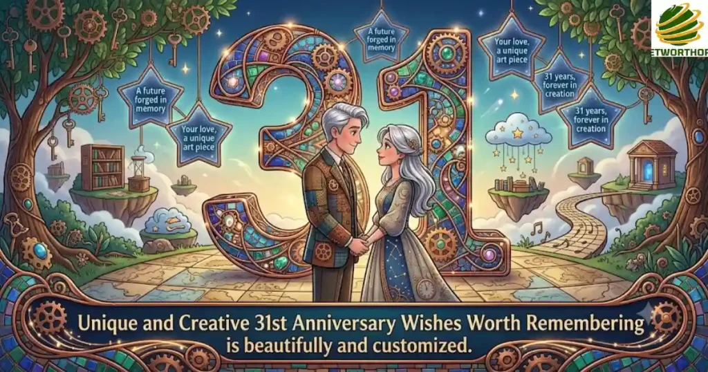 Unique and Creative 31st Anniversary Wishes Worth Remembering