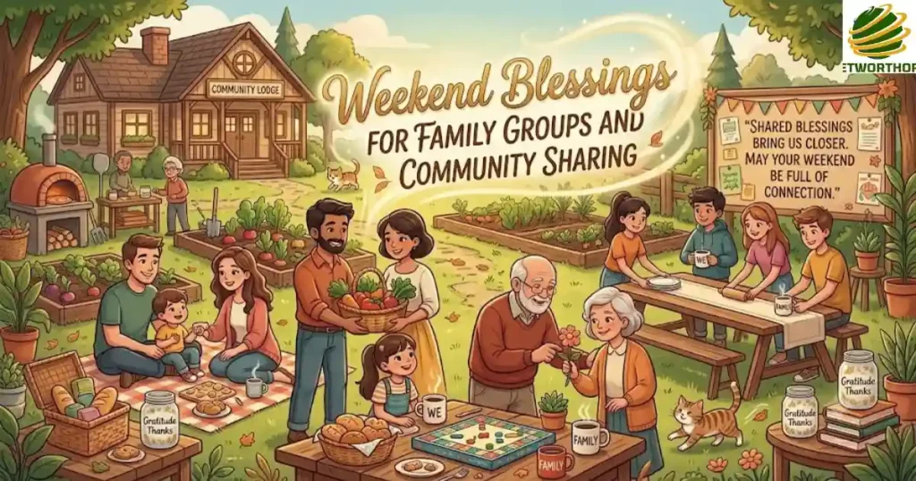 Weekend Blessings for Family Groups and Community Sharing