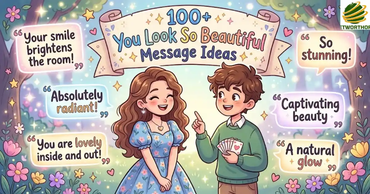 100+ You Look So Beautiful Message Ideas