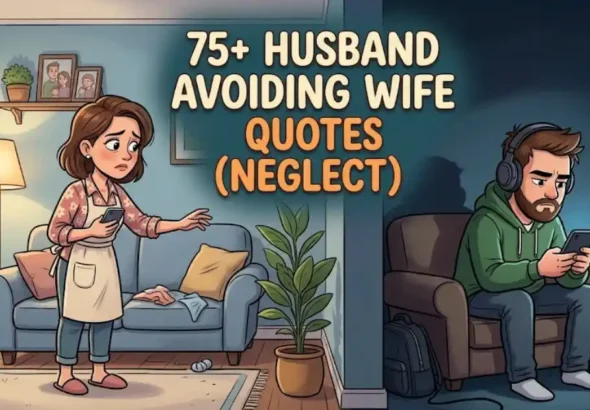 75+ Husband Avoiding Wife Quotes (Neglect)