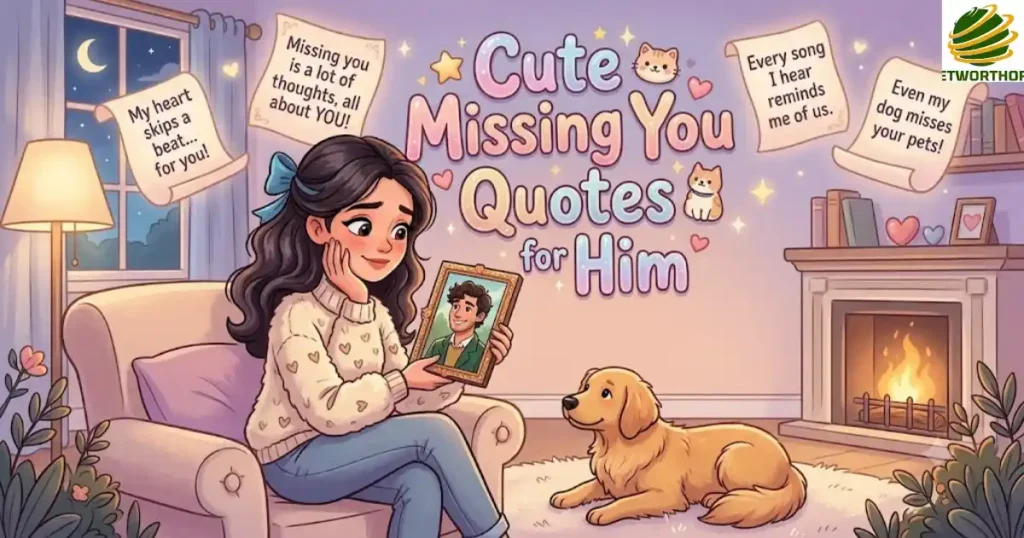 Cute Missing You Quotes for Him